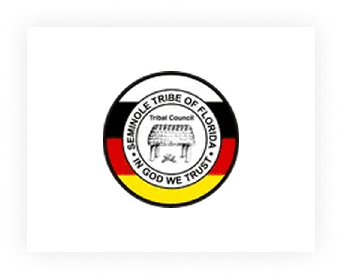 Seminole Tribe logo on white background